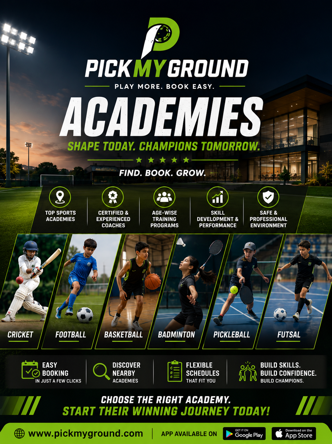 Academies sport